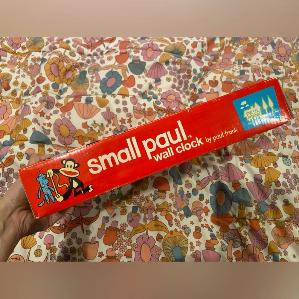 RARE NWT 2005 Paul Frank Wall Clock
